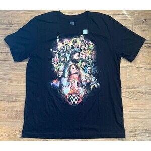 WWE Fall 2021 Wrestling Live Tour I Was There Black XL T-Shirt Authentic